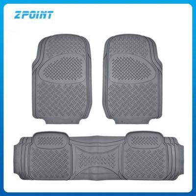 Car Accessory Rubber Floor Mat in Gray