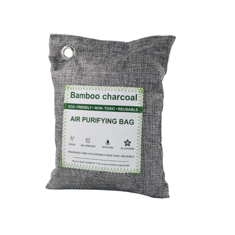 Bamboo Charcoal Air Purifying Bag, Activated Charcoal Bags Odor Absorber,