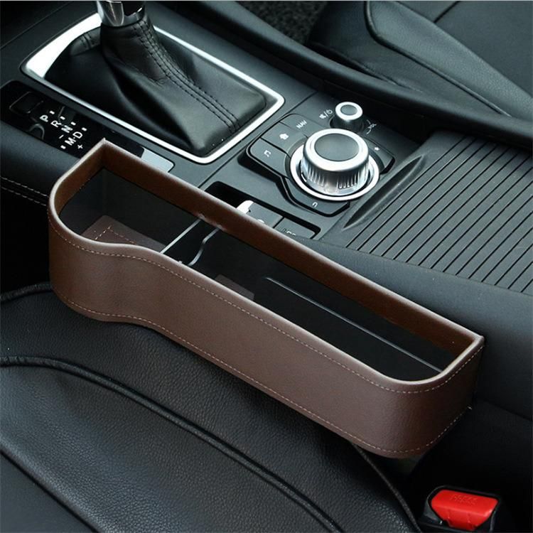 Auto Seat Gap Organizer Storage Box Car Console Side Pocket