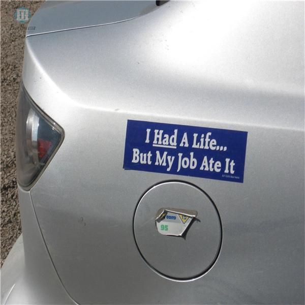 UV Resistant Die Cut Car Vinyl Sticker for Car Advertising