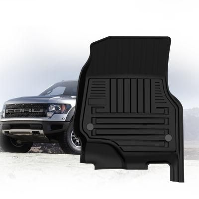 All Season Protection Custom Shape and Size Automatic Interior TPE Car Floor Mat for Ford F150