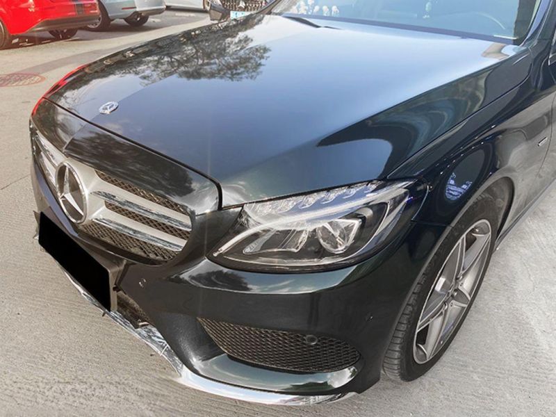 Satin Metallic Glossy Blackish Green Car Wrap Vinyl Film Chrome Plating