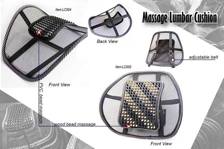 Backrest Lower Comfort Wheelchair Lumbar Car Seat Support Cushion