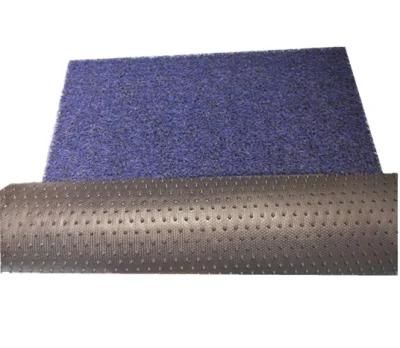 Korea Hot Sales Eco-Friendly Anti-Slip Dotp Spike/Nail Backing PVC Coil Noodle Car Mat