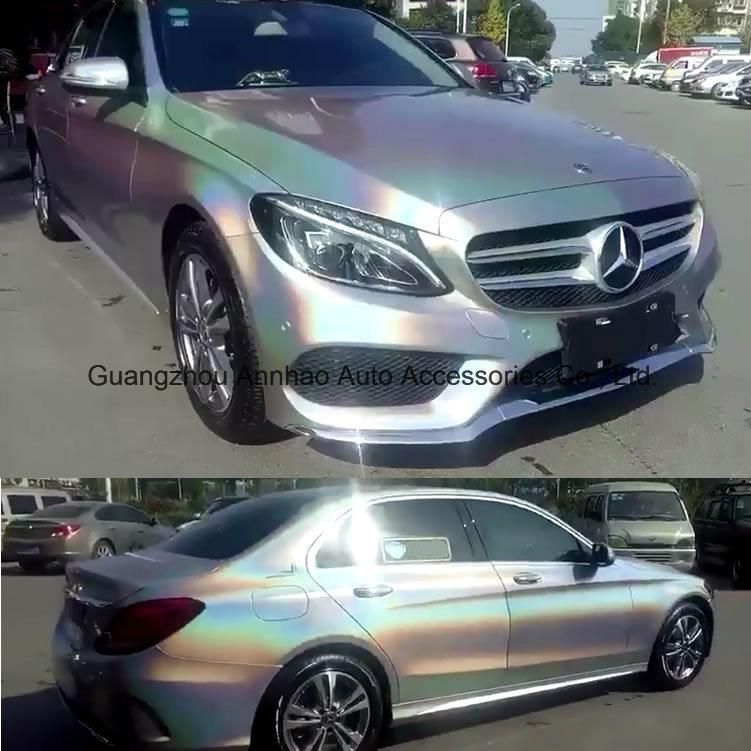 1.52*18m Size Auto Wrapping Vinyl Foil Film Holographic Vinyl