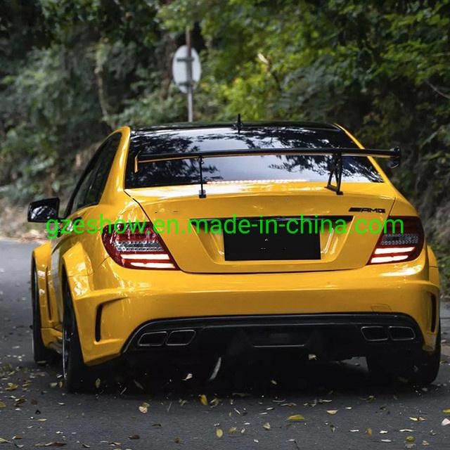 Glossy Yellow Vinyl Car Wrap Car Body Decoration Vinyl Film