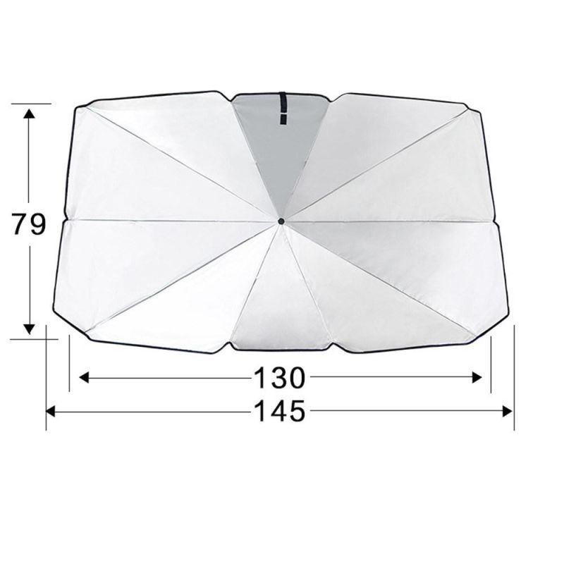 Custom Folding Retractable Foldable Car Windshield Sun Shade