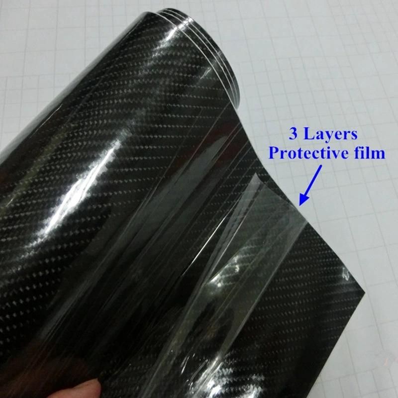 Car Wrapping Film Ultra Glossy 5D Carbon Fiber