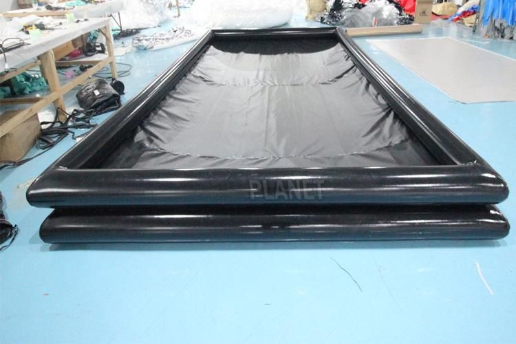 Commercial PVC 6X3m Inflatable Car Wash Mat in Outdoor Indoor