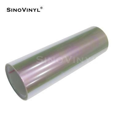 SINOVINYL Factory Direct Green Vinyl Sticker For Chameloen Car Light Tint Film Car Headlight Wraps Car Light Film