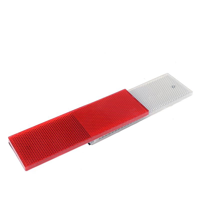 Car Truck Red White Warning Reflective Safety Plate/Tape Reflector Stickers