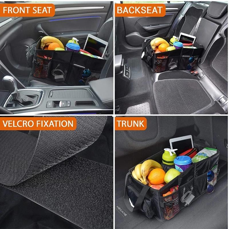 Durable Foldable Collapsible Cargo Storage Bag Car Trunk Organizer