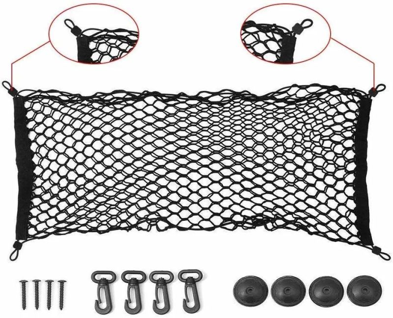 Car Accessory Rear Trunk Mesh Organizer