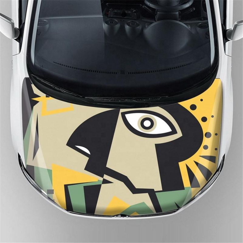 Removable Vinyl Decal Skins High-End Car Graphics Car Hood Stickers