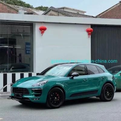 Storm Green Super Gloss Crystal Car Vinyl Wrap