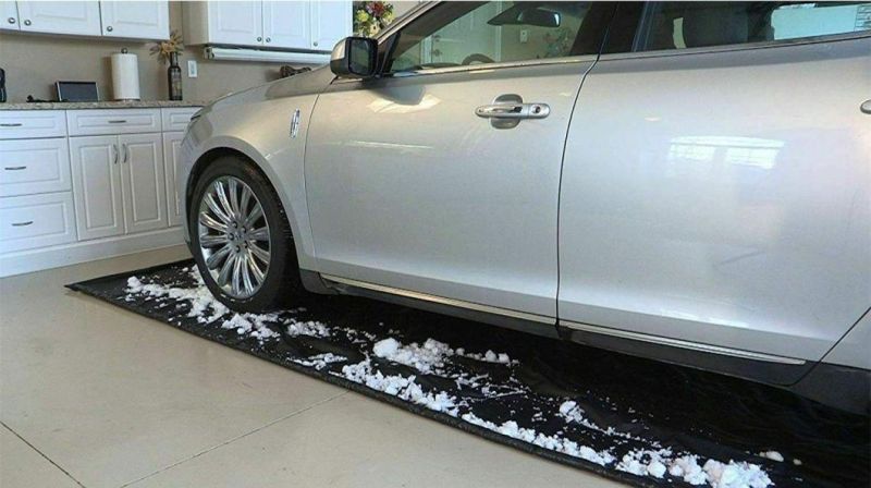 Waterproof Snow Garage Flooring Containment Mat for Car Detail 7′9"X18′