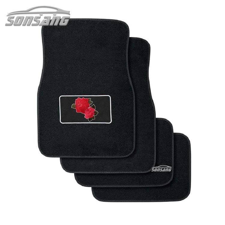 Car Mat Factory Checked Customize Car Floor Carpet Mat