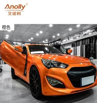 Top Ranking Car Wrap Film Glossy Metallic Color Change Film