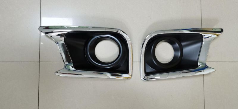 Color/ Black Front Fog Light Cover for Isuzu D-Max 2015