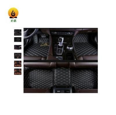 12 Years Factory Big Promotion Durable Protector Waterproof 5D PVC Leather Car Foot Carpet Floor Mat Car+Mats