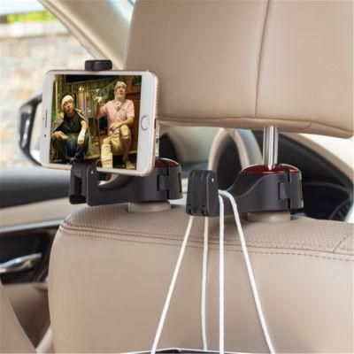 Car Mount Holder Headrest Hook Hanger Portable Multifunction Clips Car Mount Holder