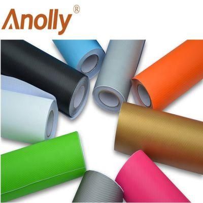 Anolly Factory Direct Sales Good Quality 3D 4D 5D Carbon Fiber Vinyl