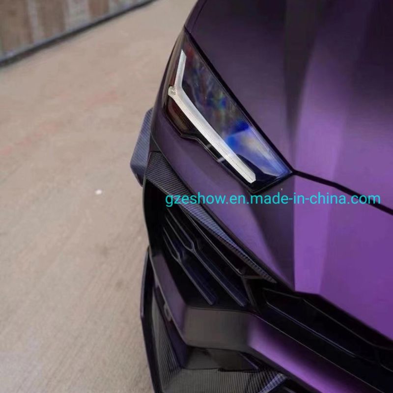 Ultra Metre Piont Purple Car Viny Wrap Design