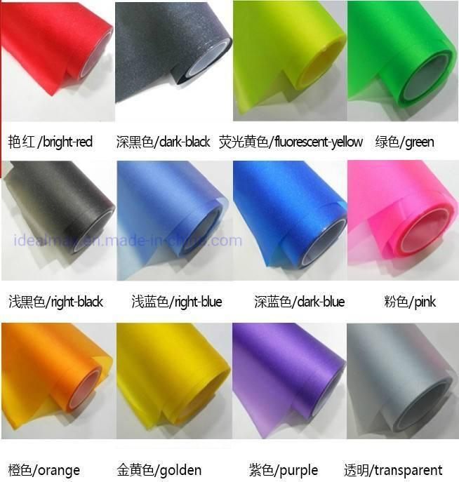 12 Colors Car Headlight Glitter Frosted Car Light Film