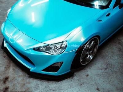 Magic Gold Blue Chameleon Vinyl Wrap Film Metallic Wrap Film