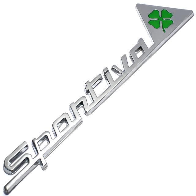 Custom Metal Car Badge, Car Emblem with Double Tape