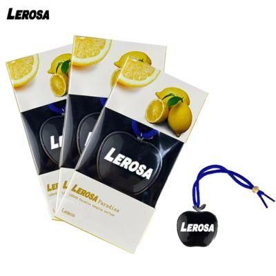 Car or Home Use Fresh Smell Perfume Pefreshing Household Use Long Lasting Hot Sale Lemon Flavor Car Handing Air Perfume for Fresh Air