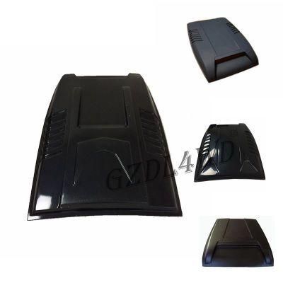 Black Car Front Cover Plate Front Hood Bonnet Scoop Cover for Ranger T7 2015-2016