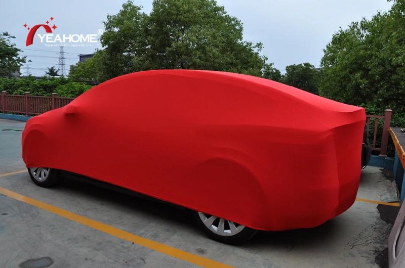 Custom-Made Ultra Soft Stretch Indoor Car Cover Dust-Proof Breathable Cover