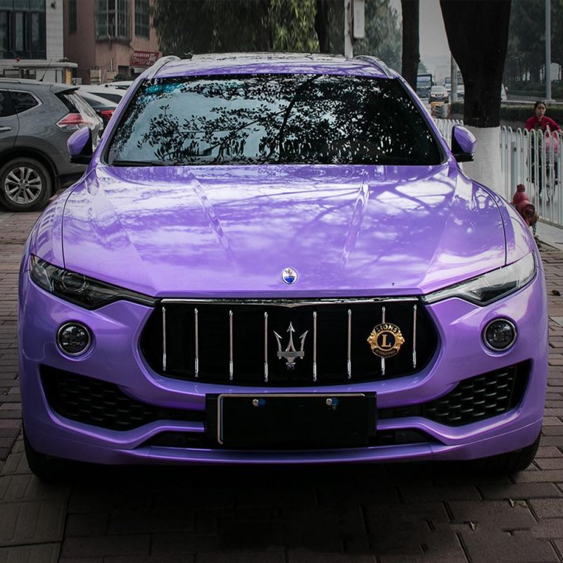 Wholesale Auto Vinyl Manufacturer Candy Purple Car Wrap Vinyl Sticker