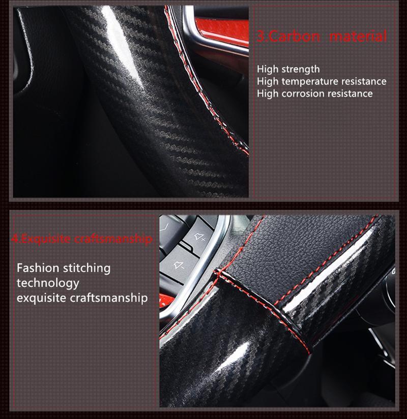 Newly Novelty PU Leather Auto Steering Wheel Cover