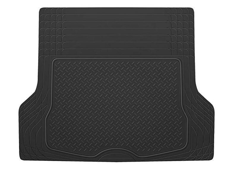 Rubber Trunk Cargo Liner Floor Mat (BDK MT-785-BK)