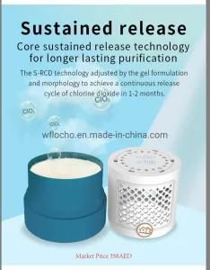 Ce Certificate Sustained Release Air Bacerial Purifying Gel Chlorine Dioxide