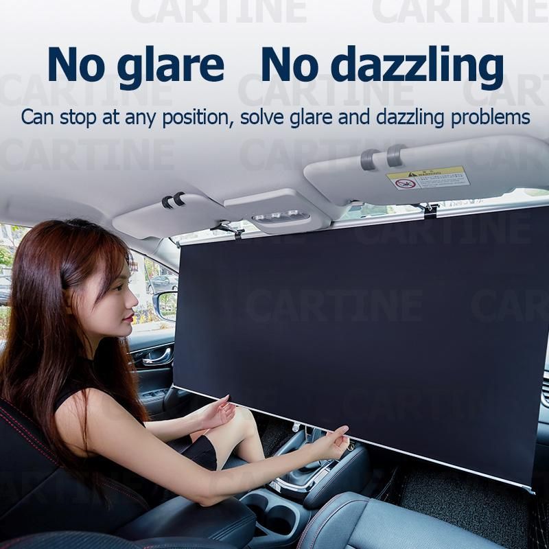 Roller Car Side Sunshade, Nylon Mesh Roll up Car Sun Shade