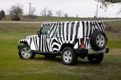 Tsautop 1.52*30m Customized Animal Skin Design Car Whole Wrap PVC Car Sticker