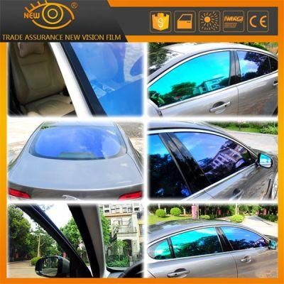 Color No Fading Heat Reduction Chameleon Window Tinting Film