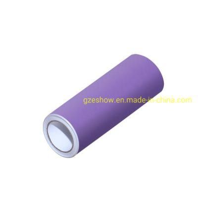 Matte Lavender Car Wrapping Vinyl Rolls Air Bubble