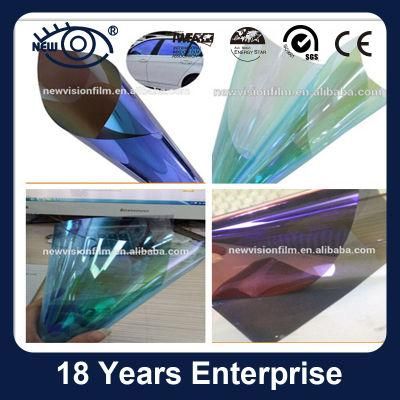 High Heat Rejection Chameleon Solar Window Tinting Rainbow Film