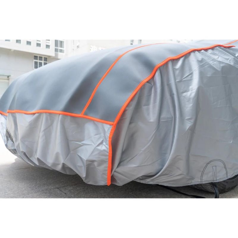 2021 Popular Water-Proof Oxford&EVA Pad&Nonwoven 4mm 7mm Heavy Durable Hail Protection SUV Sedan Full Car Cover