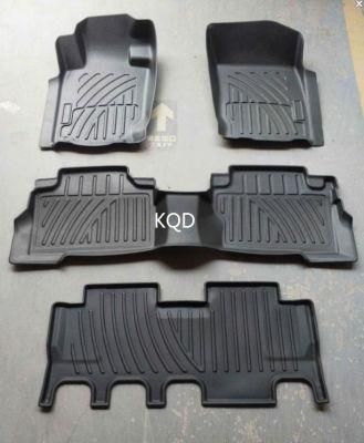 Black Injection Foot Mat for Mitsubishi Pajero Sport 2016-on