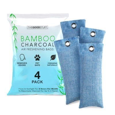 Natural Air Purifier Shoe Deodorizer and Odor Eliminator Mini Bamboo Charcoal Bags 75g