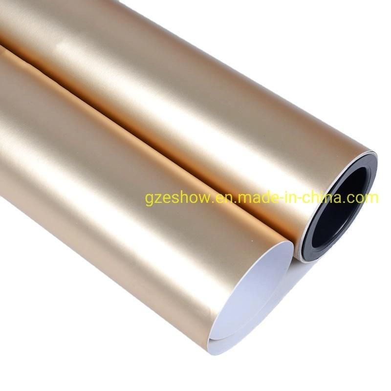 Champagne Gold Color Matte Chrome Car Vinyl Sticker