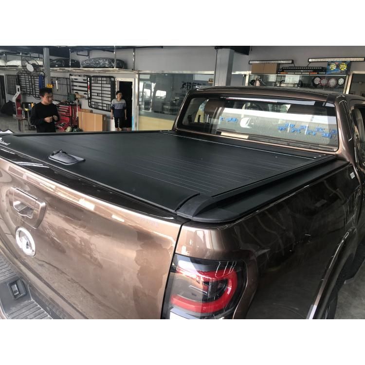 Waterproof Hard Aluminum Retractable Pickup Truck Tonneau Bed Cover Roller Lid for Ford Ranger Wildtrak C