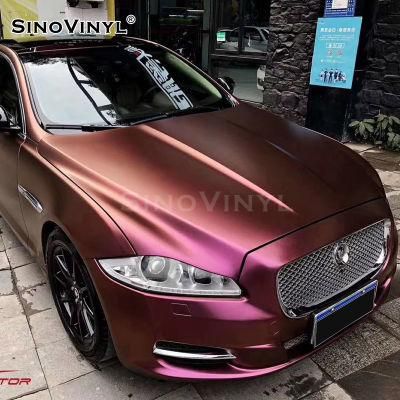 SINOVINYL Chameleon Color Changing Car Decoration Full Body Wrap Vinyl Sticker