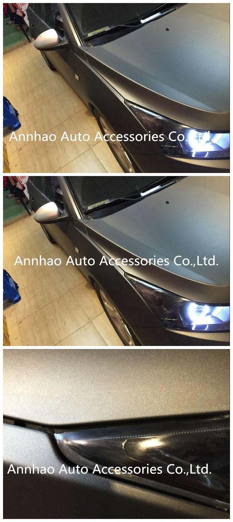 1.52 X 18m Matte Surface Satin Frosted Vinyl Wrap Car Sticker