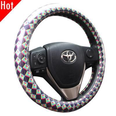 Japan Anime Auto Accessory 15inch Universal PU PVC Steering Wheel Cover 80475